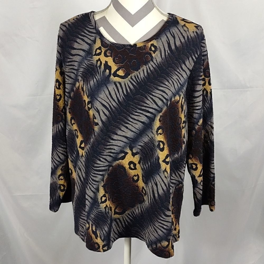 Koret Animal Print Blouse 